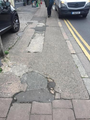 Beam Street paving